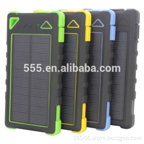 Super capacitor solar power bank charger 5000mah 10000mah